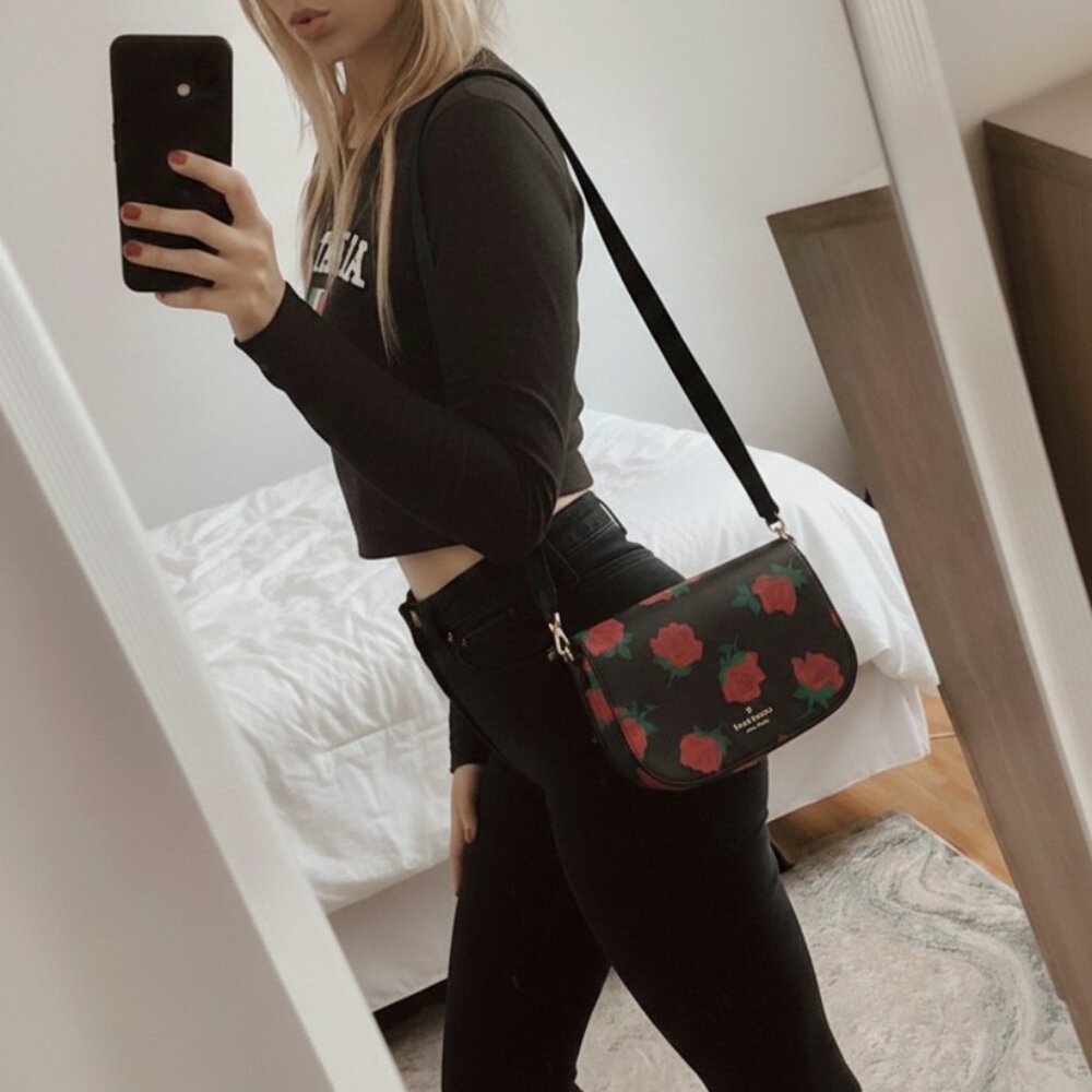 Kate Spade Madison Rose Saddle Bag